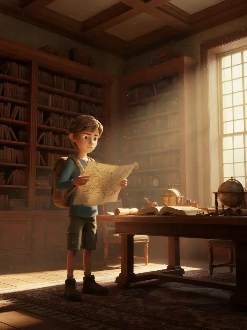 AI storybook cover preview used for story-to-video generation in MyImagineer